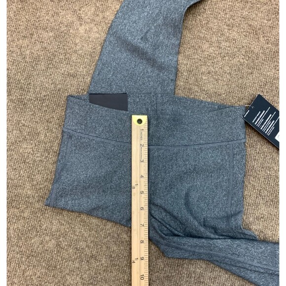 Under Armour Leggings Womens XS HeatGear Full Length Athleisure Gym Running Grey - Picture 5 of 10